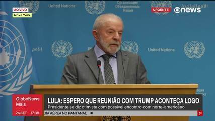 Lula diz que encontro com Trump deixou de ser impossível: 'Pintou uma química mesmo'