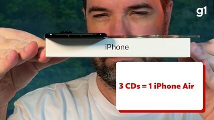 iPhone Air: primeiras impressões do celular fininho e quais são seus rivais