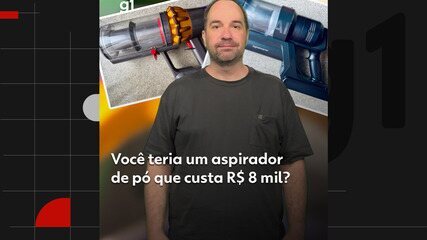 Você teria um aspirador de pó que custa R$ 8 mil?