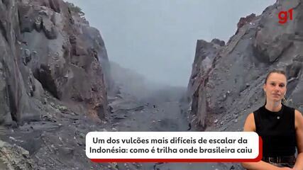 Um dos vulcões mais difíceis de escalar da Indonésia: como é trilha onde brasileira caiu
