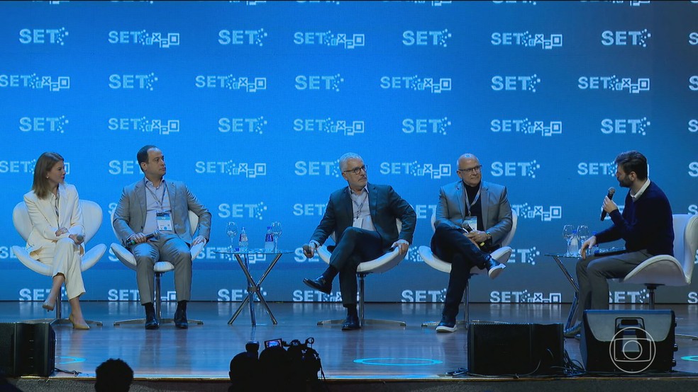 Maior evento de mídia e entretenimento na América Latina enfatiza importância da DTV+ na forma de assistir à TV aberta no Brasil — Foto: Reprodução/TV Globo