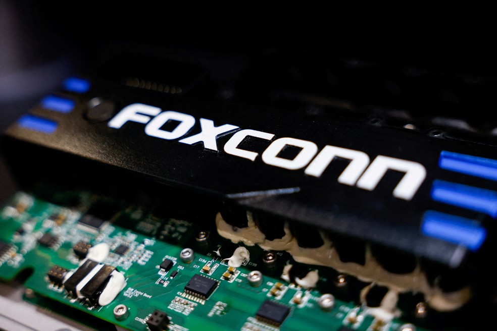 Foxconn — Foto: REUTERS/Ann Wang/Foto de arquivo